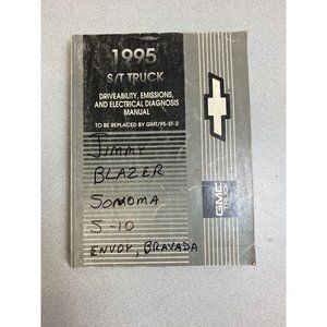 GMC Truck 1995 S/T Truck Driveability, Emissions, and Electrical Diagnosis Manua